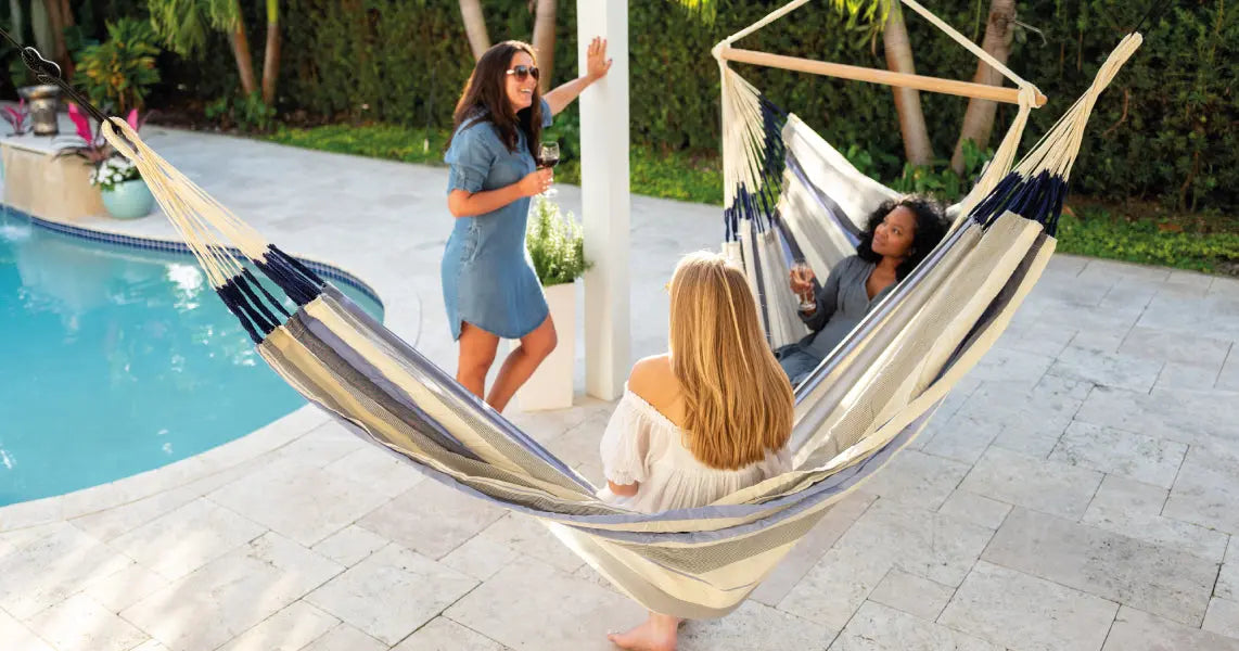 Classic LA SIESTA hammocks for indoor and outdoor at DesertRiver.shop