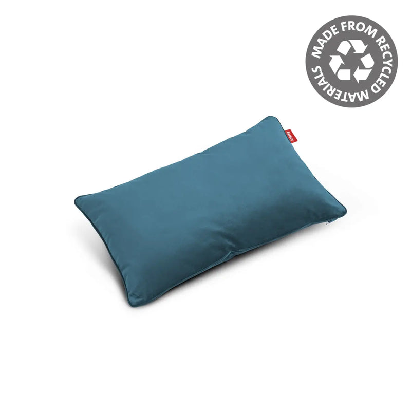 Fatboy King throw pillow, recycled velvet - DesertRiver.shop