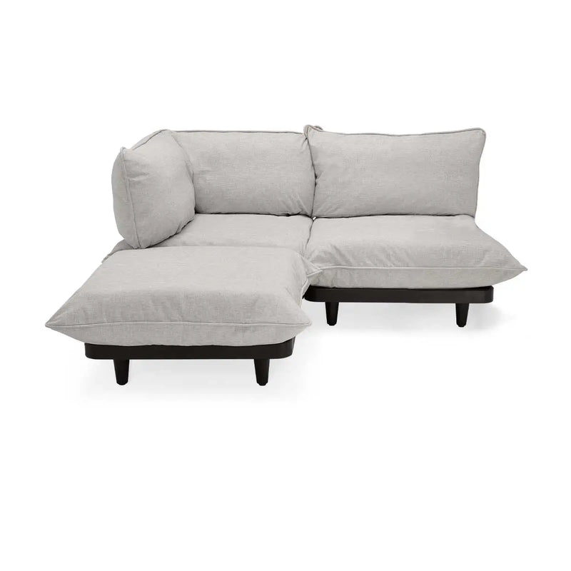 Fatboy Paletti 2-seat sofa with footstool, mist - DesertRiver.shop