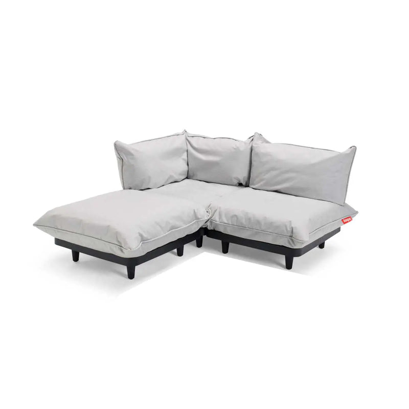 Fatboy Paletti 2-seat sofa with footstool, mist - DesertRiver.shop