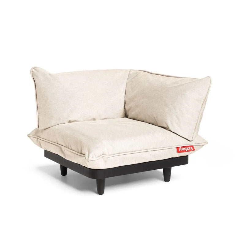 Fatboy Paletti 2-seat sofa with footstool, sahara - DesertRiver.shop