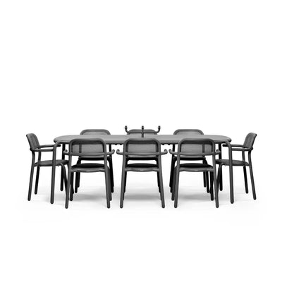 Fatboy Toni 8-seat dining table and chair set - DesertRiver.shop