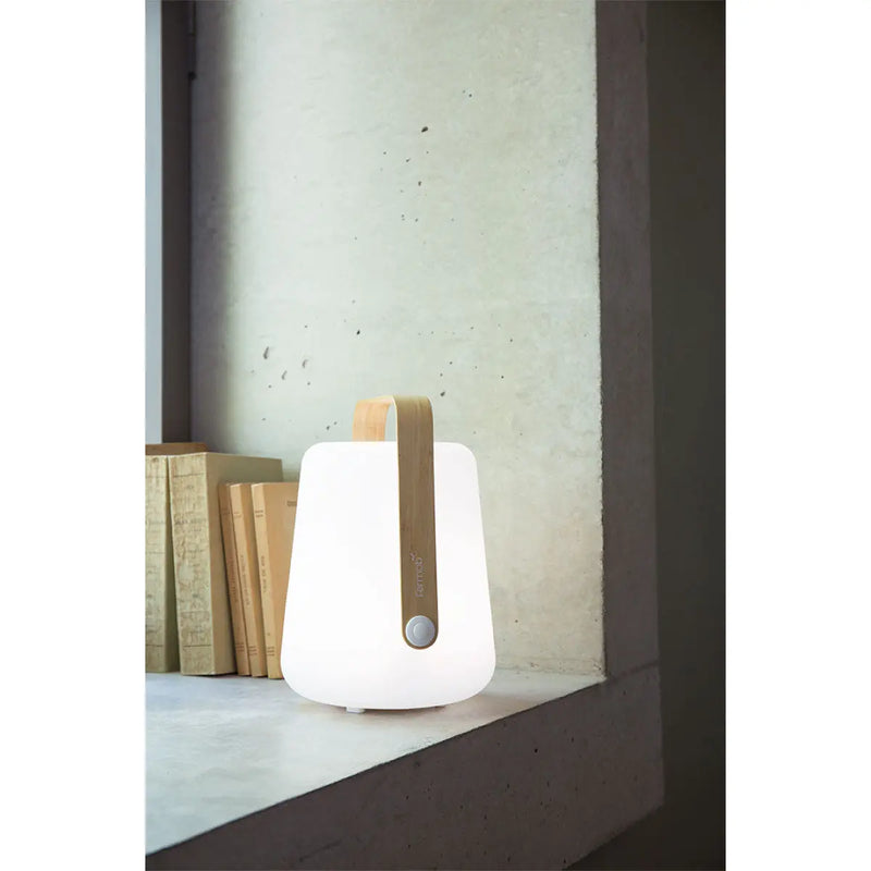 Fermob Balad table lamp, bamboo (H25cm) - DesertRiver.shop