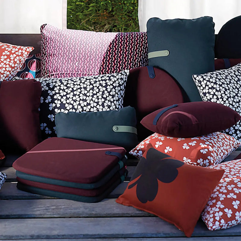 Fermob Colour Mix cushion, burgundy (68 x 44 cm) - DesertRiver.shop