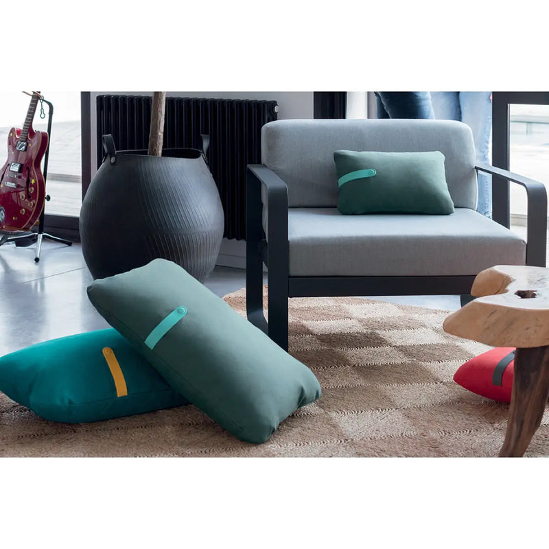 Fermob Colour Mix cushion, safari green (68 x 44 cm) - DesertRiver.shop