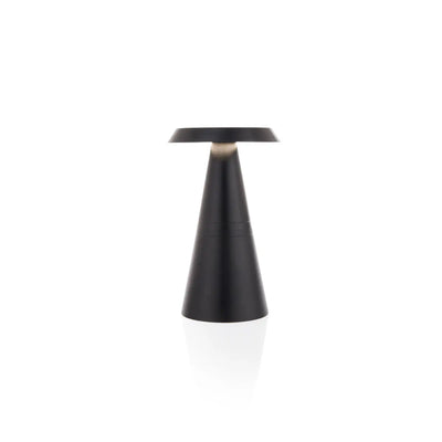 Filini Cone metal table lamp, black - DesertRiver.shop