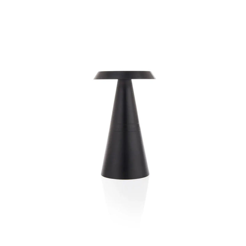 Filini Cone metal table lamp, black - DesertRiver.shop