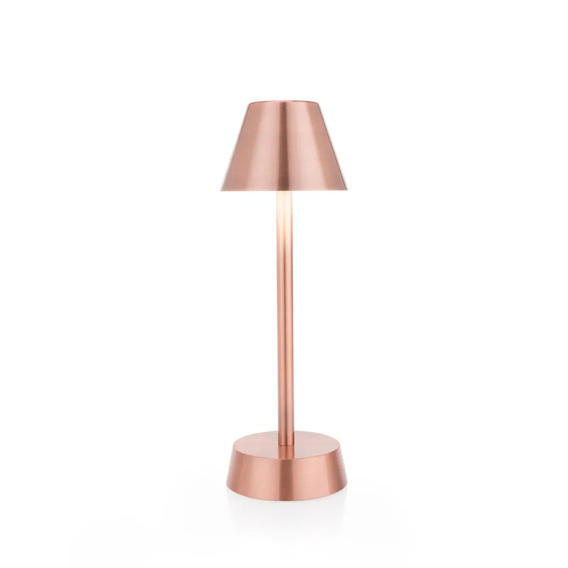 Filini Empire metal table lamp, antique copper - DesertRiver.shop