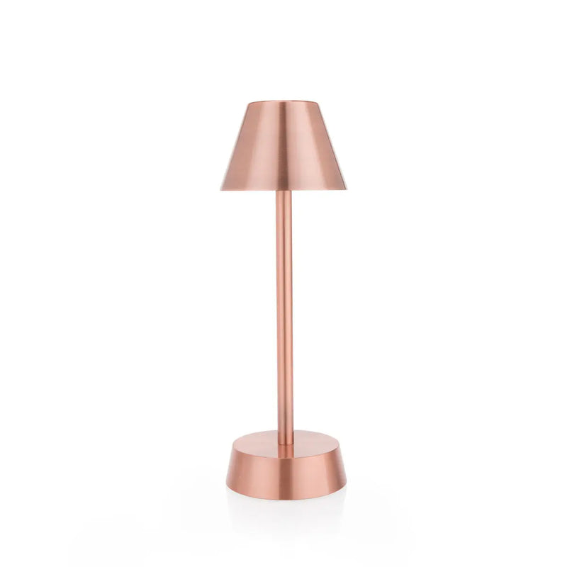 Filini Empire metal table lamp, antique copper - DesertRiver.shop