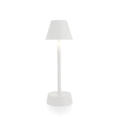 Filini Empire metal table lamp, white - DesertRiver.shop