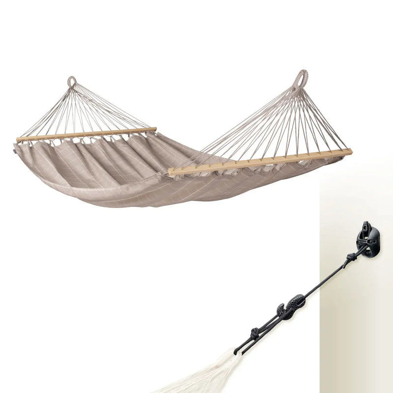LA SIESTA Alisio spreader bar hammock for outdoor, double - DesertRiver.shop