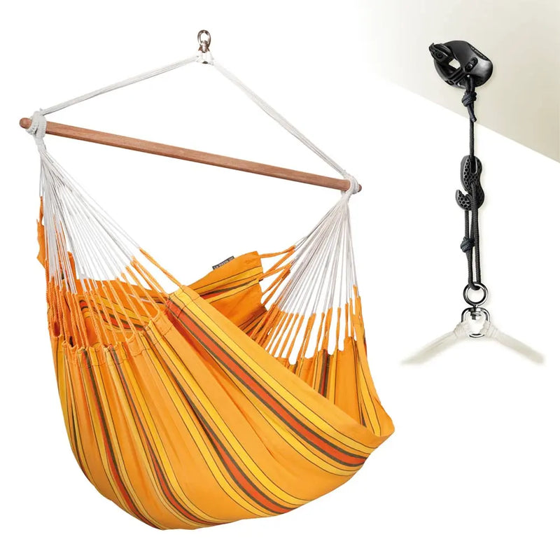LA SIESTA Currambera hammock chair, kingsize (140 cm width) - DesertRiver.shop