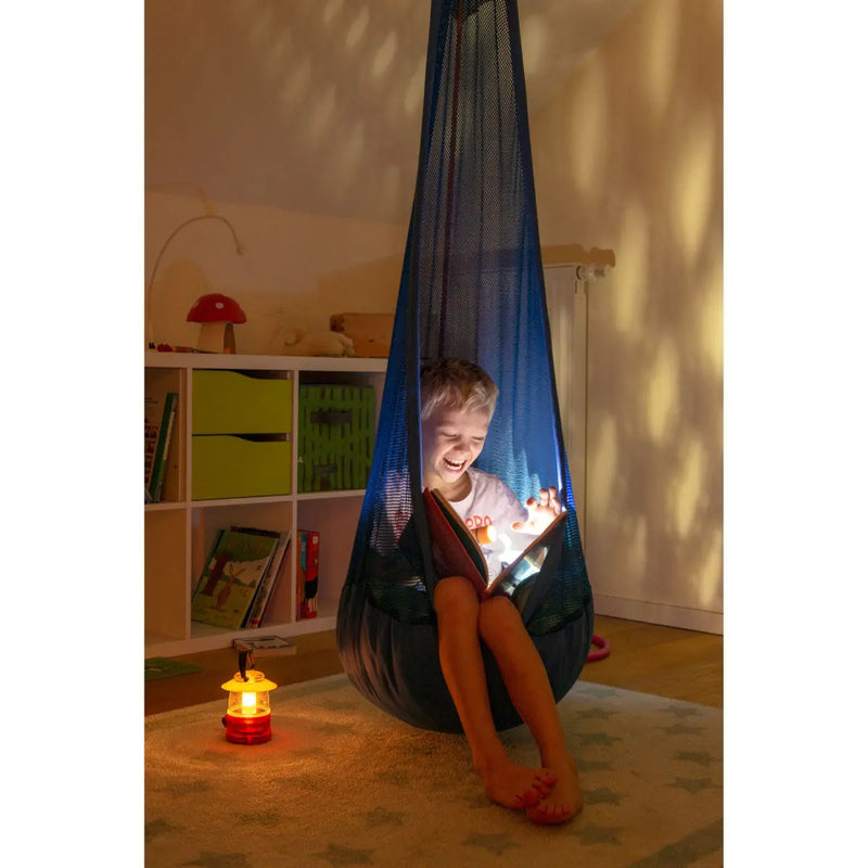 LA SIESTA Joki Air Moby kids hanging nest with suspension kit, indoor / outdoor use - DesertRiver.shop