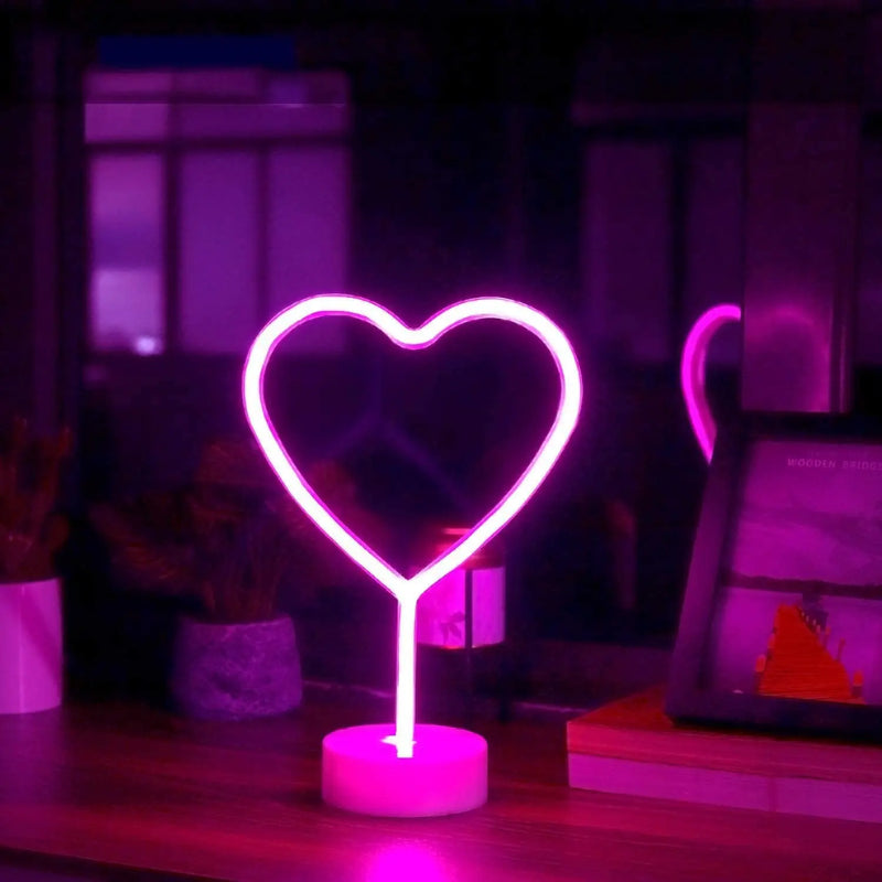 Neon heart light - DesertRiver.shop