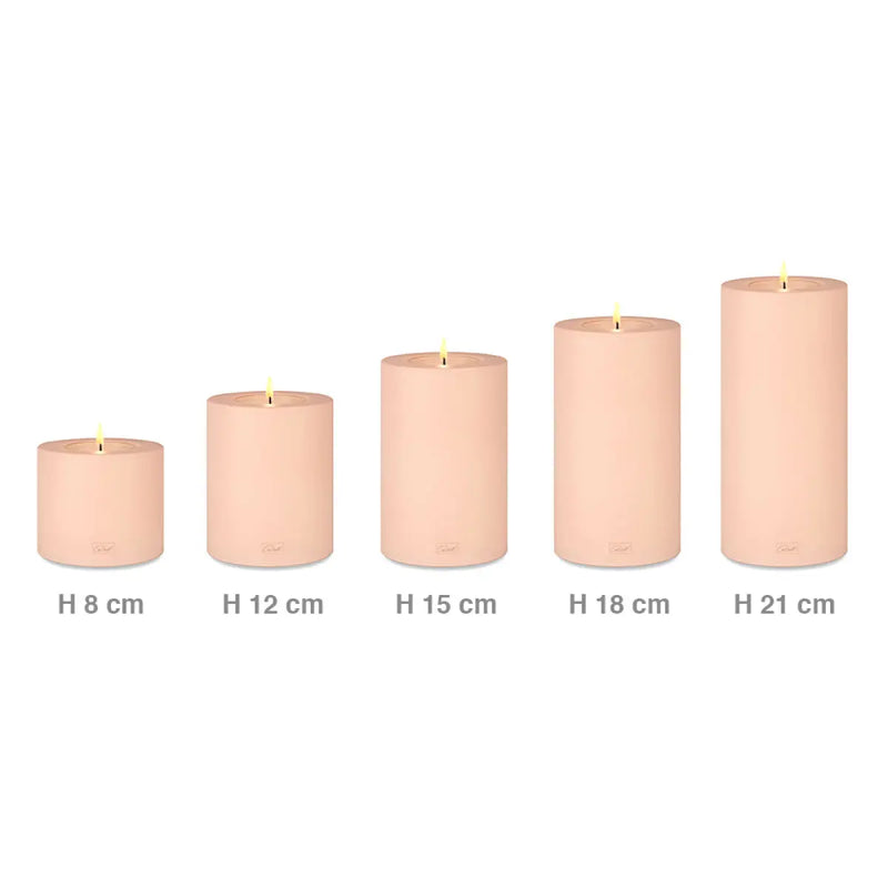 Qult Farluce Trend colour candle holder, rose pink - DesertRiver.shop