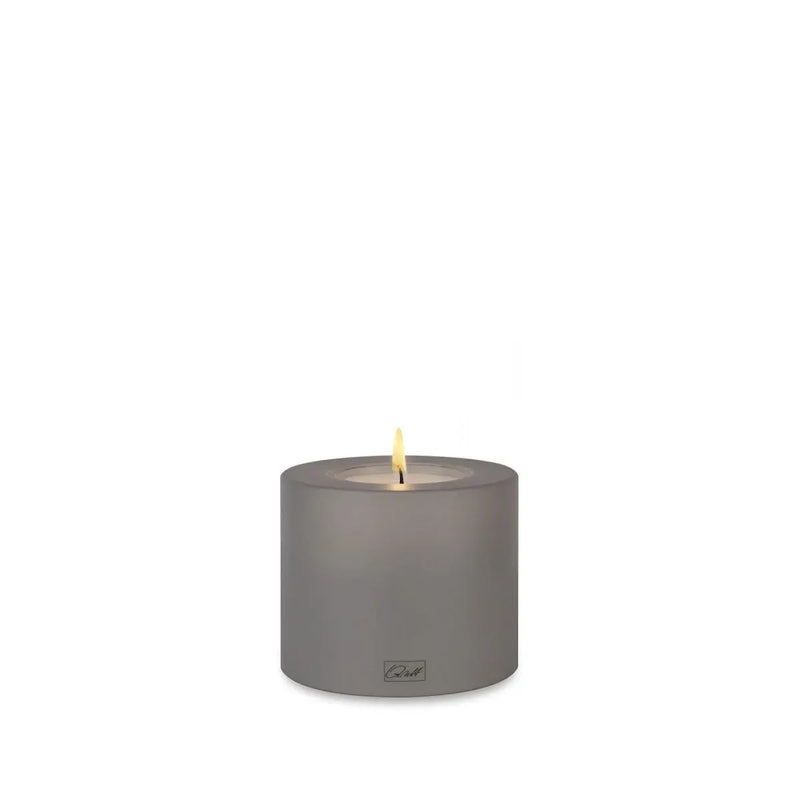 Qult Farluce Trend colour candle holder, stone grey - DesertRiver.shop