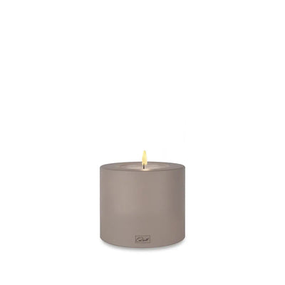 Qult Farluce Trend colour candle holder, taupe - DesertRiver.shop
