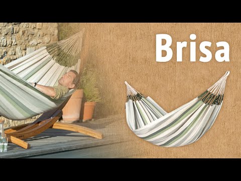 LA SIESTA Brisa classic swing hammock, kingsize (180 cm width). Stand optional.
