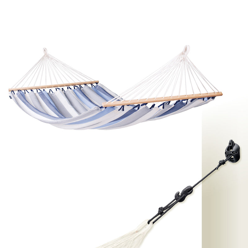 LA SIESTA Alisio spreader bar hammock for outdoor, single - DesertRiver.shop